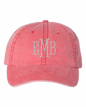 Load image into Gallery viewer, Pigment Dyed Hat | Embroidery
