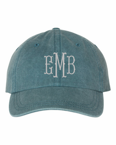 Pigment Dyed Hat | Embroidery