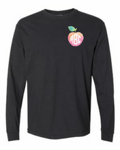 Load image into Gallery viewer, Watercolor Apple Monogram | Stay Kind | Long Sleeve
