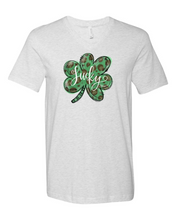 Load image into Gallery viewer, Lucky Shamrock | vneck tee
