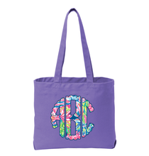 Load image into Gallery viewer, Beach Wash Monogram Tote
