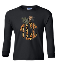 Load image into Gallery viewer, &quot;Wild About Fall&quot; Monogram Youth Tee
