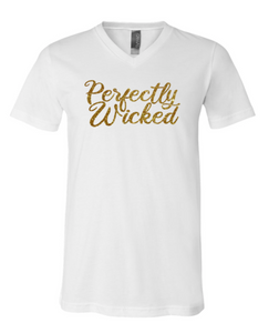 Perfectly Wicked | Vneck Tee