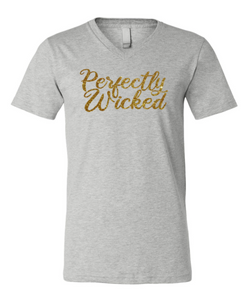 Perfectly Wicked | Vneck Tee