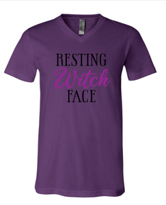 Resting Witch Face | Vneck Tee