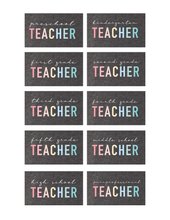 Load image into Gallery viewer, The TEACHER Tee | Softstyle

